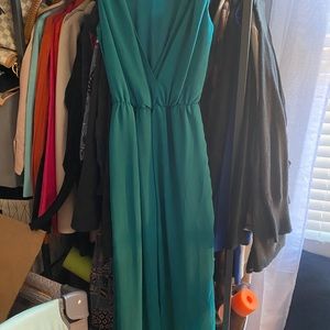 Teal Jumpsuit